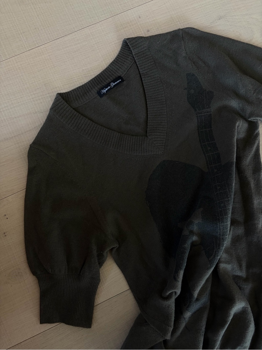 Hysteric Glamour V Neck knitted top - Picture 3 of 5